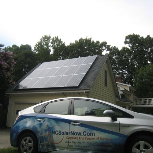 Solar PV system.