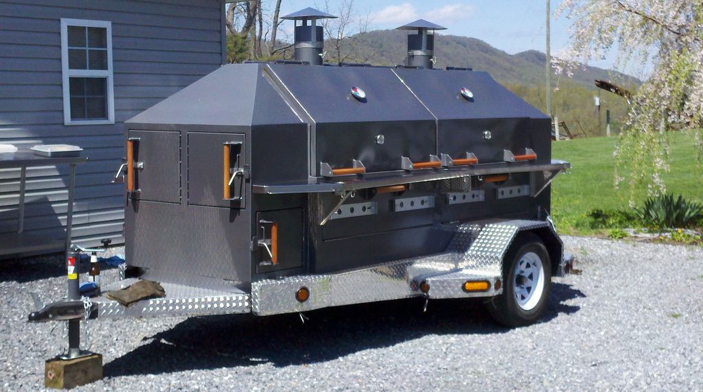 Our NEWEST Grill/Smoker - "The Little Monster"