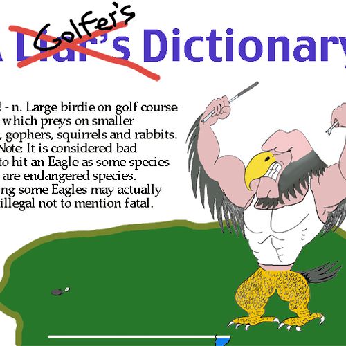 A Golfer's Dictionary, a book written, edited, ill