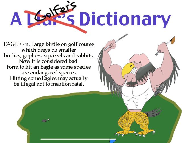 A Golfer's Dictionary, a book written, edited, ill