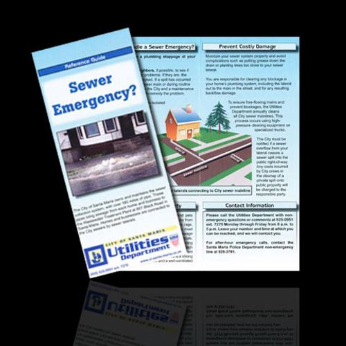 City of Santa Maria Utilities Dept - brochure