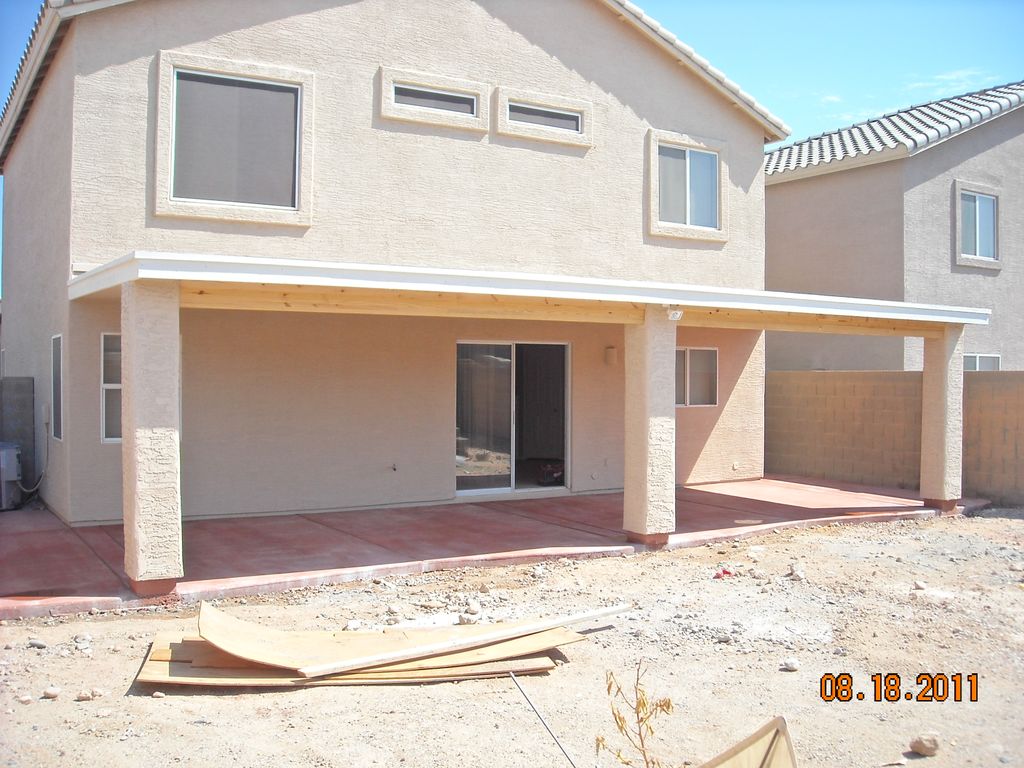New patio