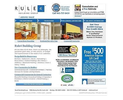 Voted as Baltimores Best Contractors Website in 20