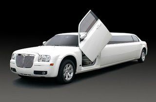 10-passenger Chrysler-300 Stretch-Limousine