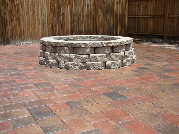 Palm Harbor Pavers, Fireplace