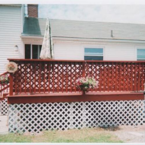 Deck Repair and painting,Methuen,MA