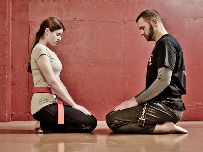 Through meditation and breathing drills we improve