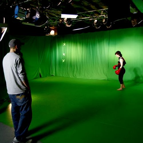 Pabst Studio - Green Screen Shoot.