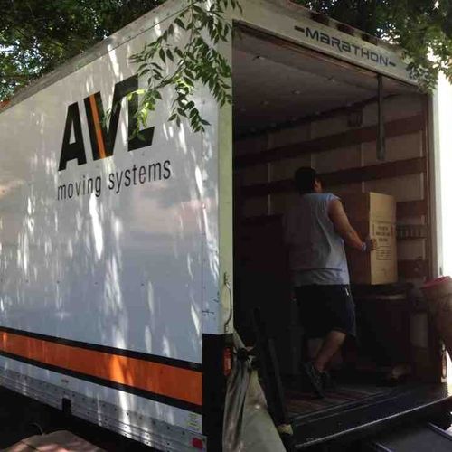 AVL Guys Loading the truck