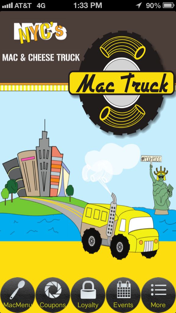 Mac Truck - Main Screen