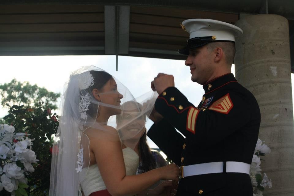 Lovely and absolutely fun military couple I marrie