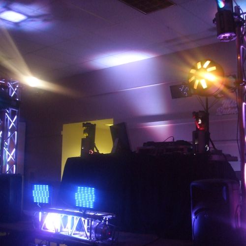 Prime Time Productions Dj and lighting package.
