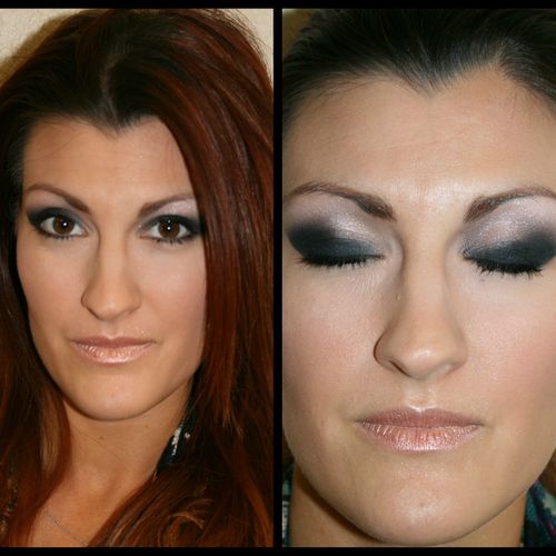 Airbrush Makeup-DRAMATIC look
