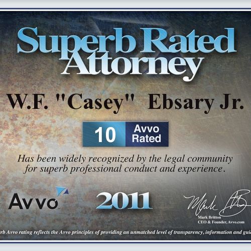 Superb rated Attorney can help you, a friend , or 