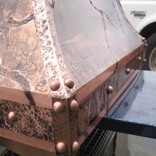 Copper Hood Details