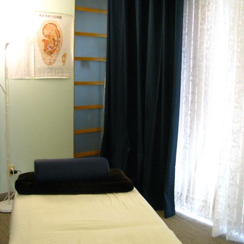 One of the 3 treatment rooms