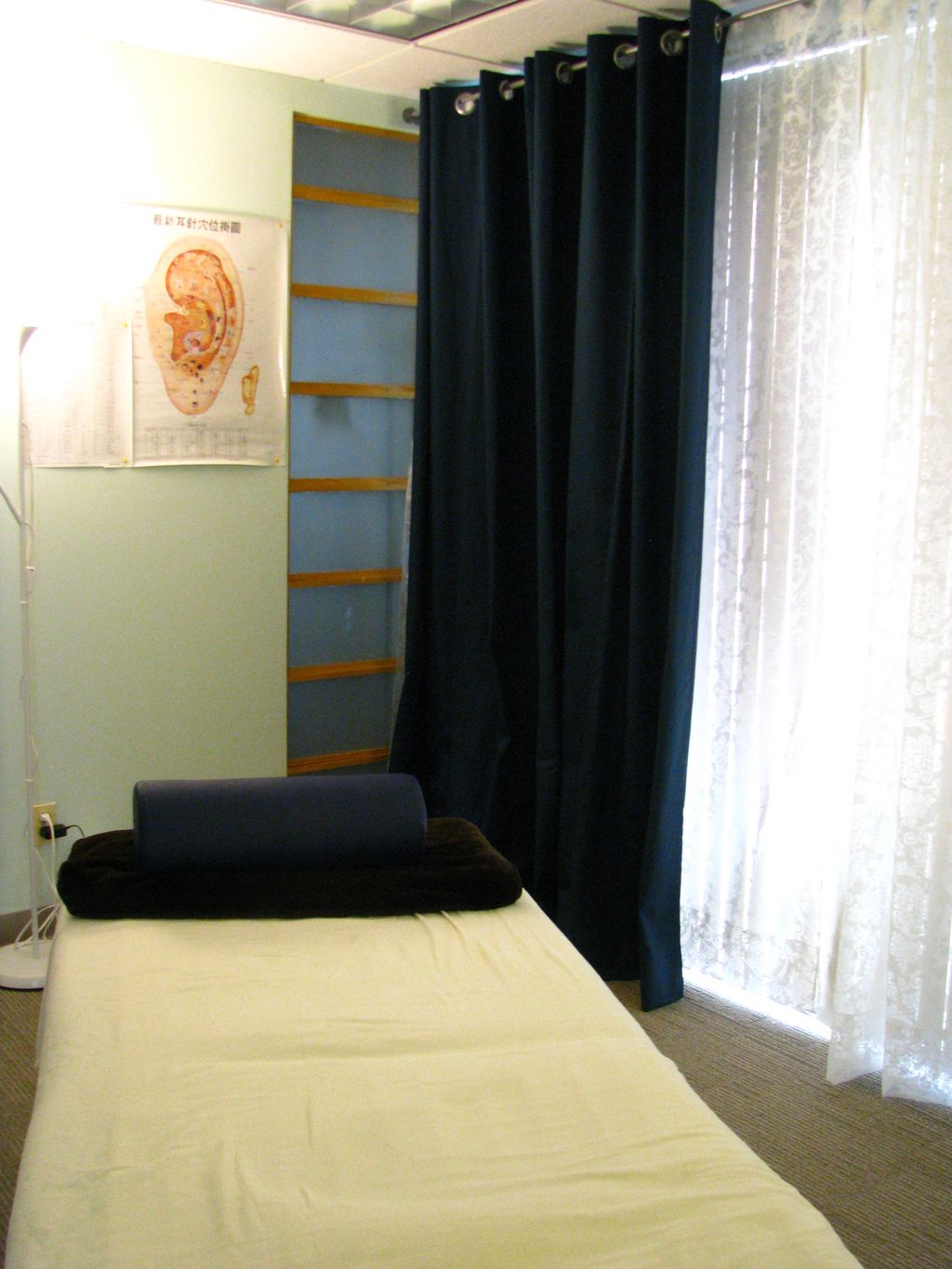 One of the 3 treatment rooms