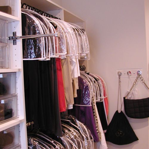 Find things easily in your closet