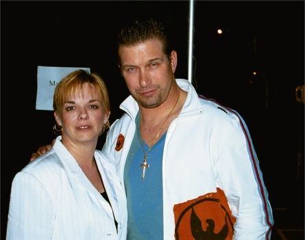 Backstage at Dove Awards with Stephen Baldwin