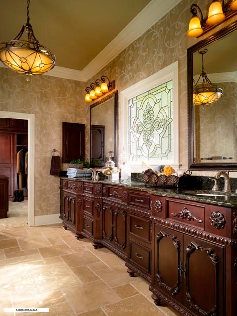Beautiful remodeled bathroom by Masterworks Atlant