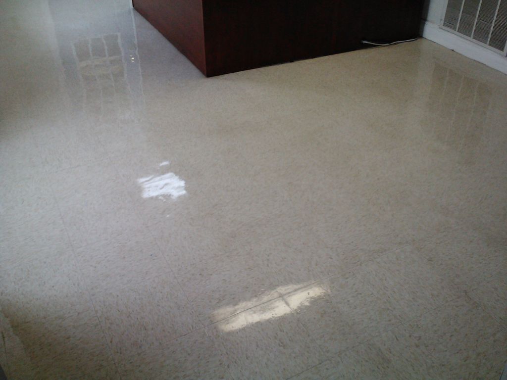 After Picture --Strip and Wax services