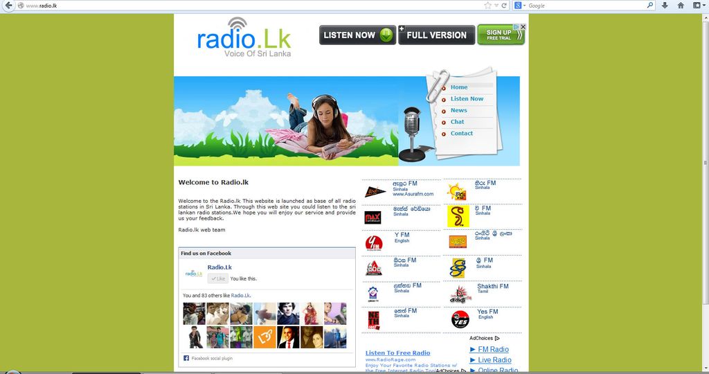 www.radio.lk