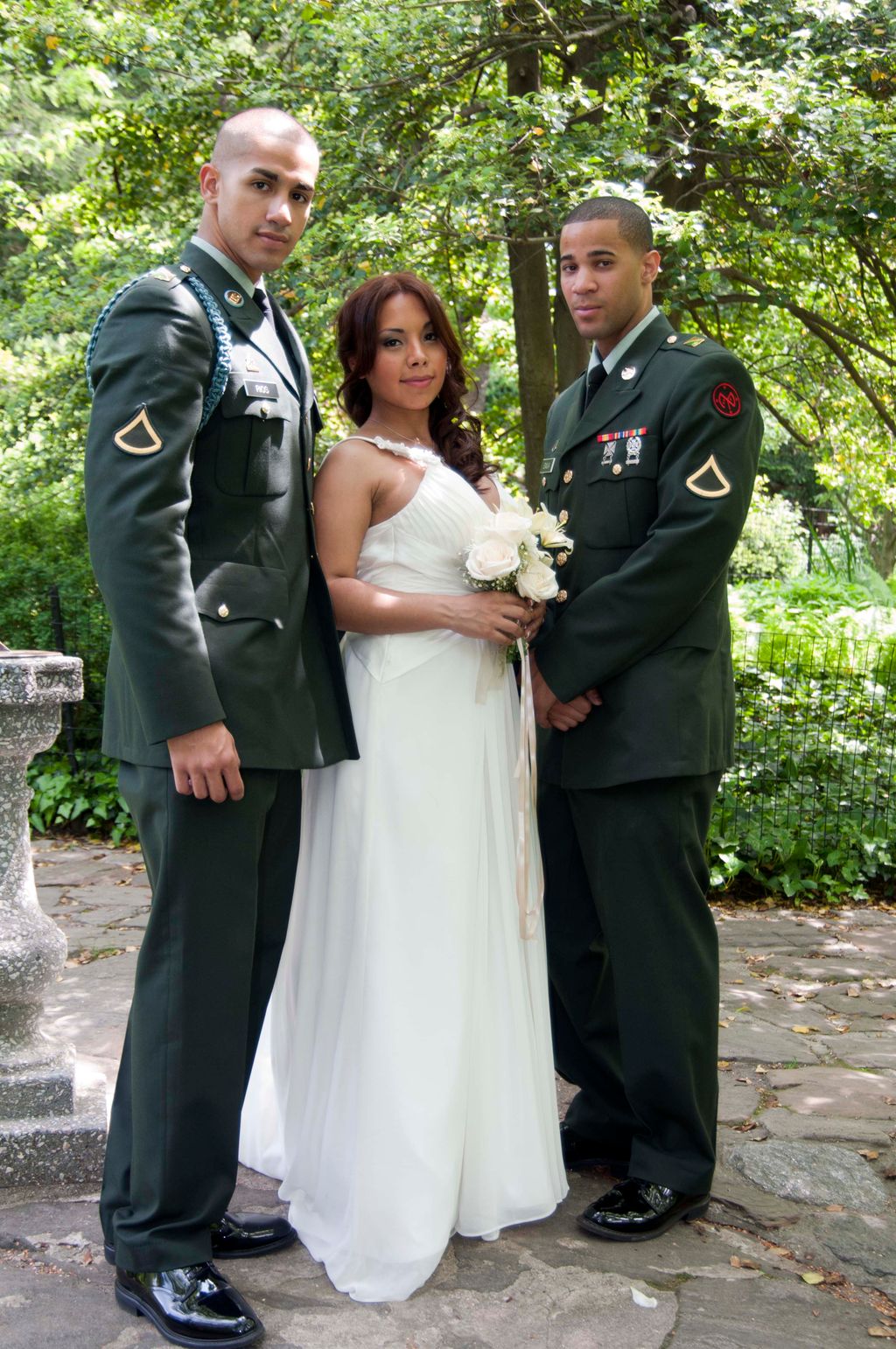 A military wedding.
