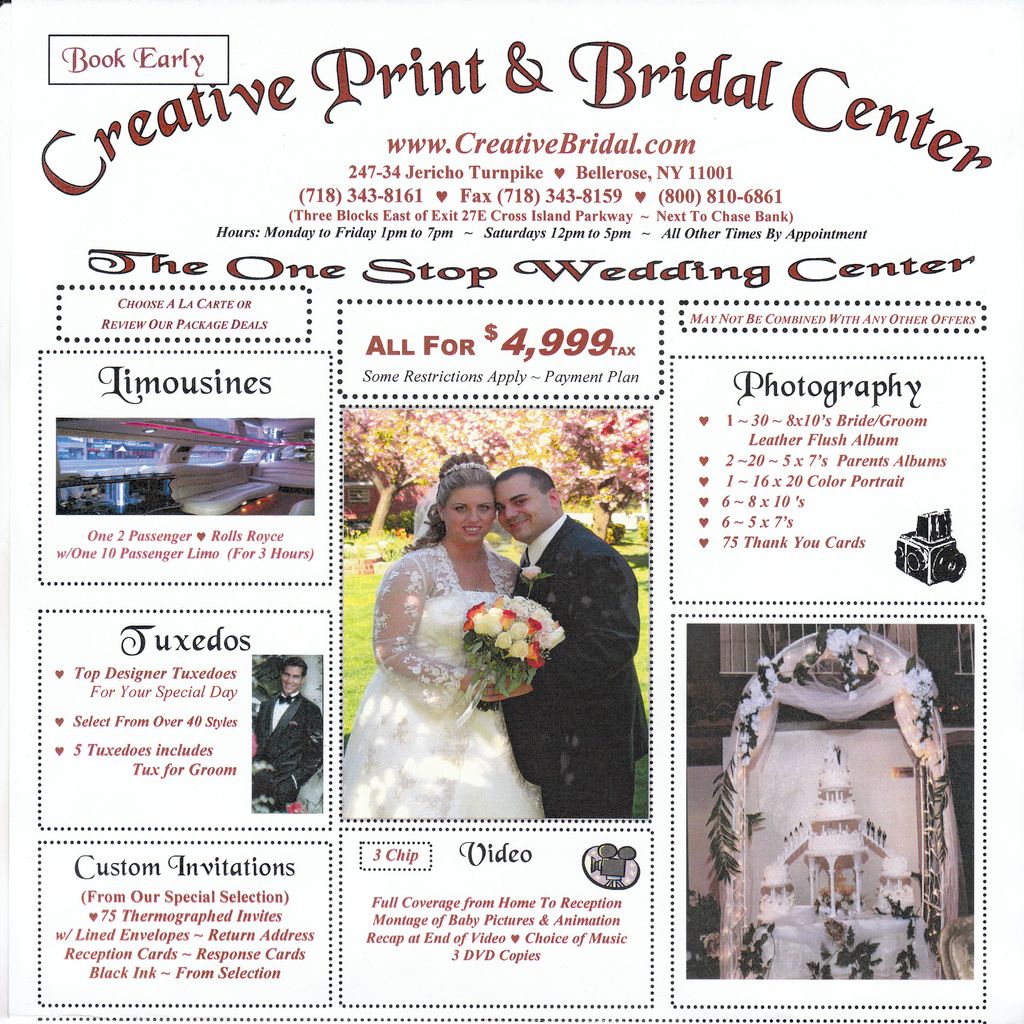 Creative Print & Bridal Center
