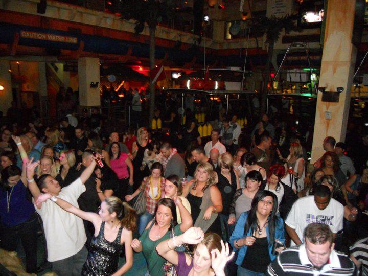 One of a few shots of the HUGE crowds I played to,