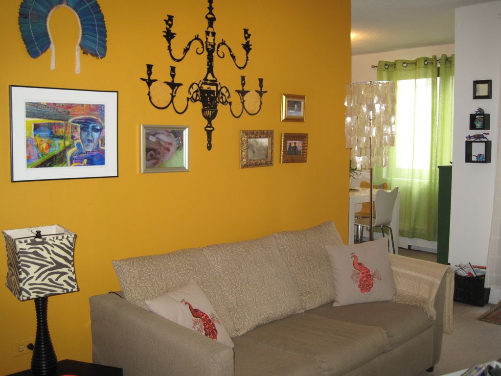 Decorating your apartment:
Both pictures are from 