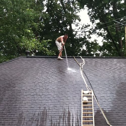 Cleaning the roof an the gutters regularly will gi