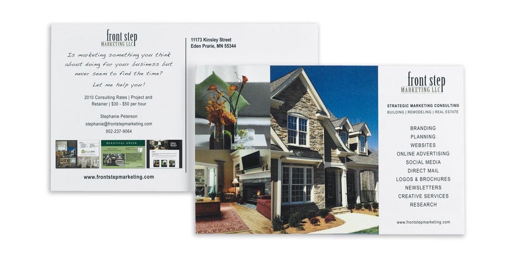 Promotional Postcard Design.