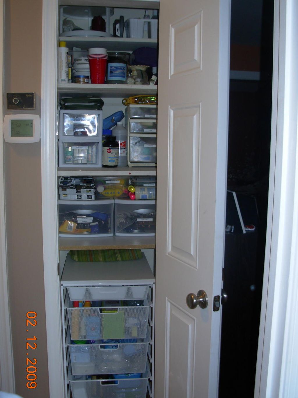 Hall Closet After