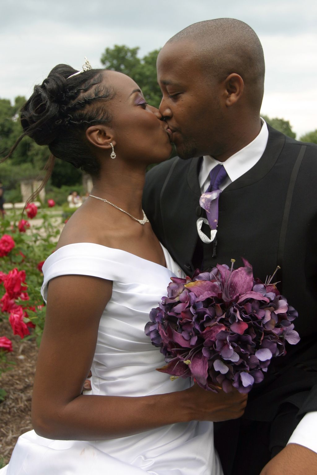 A kiss that will last forever.