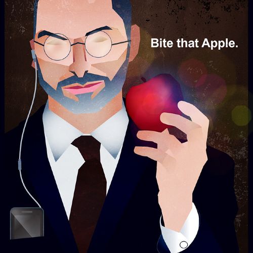 Steve Jobs Poster Illustration