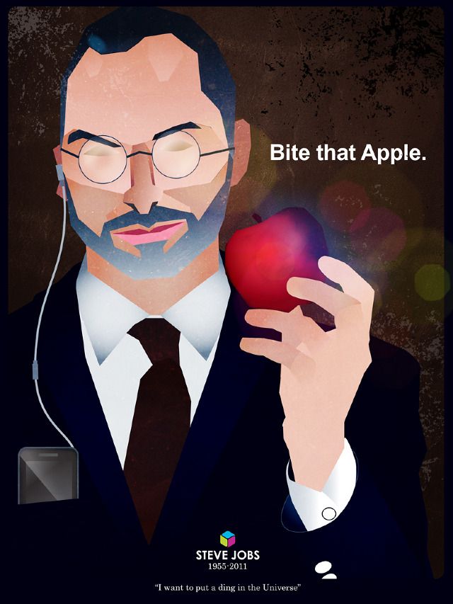 Steve Jobs Poster Illustration