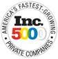 Inc. 500 Fastest Growing Private Company for the  