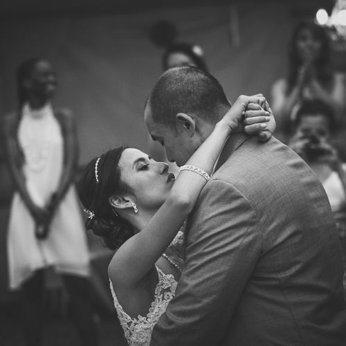This is my wife and I during our own wedding this 