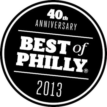 Philadelphia Magazine's Best of Philly Award Winne