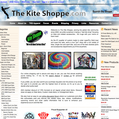 Client: The Kite Shoppe