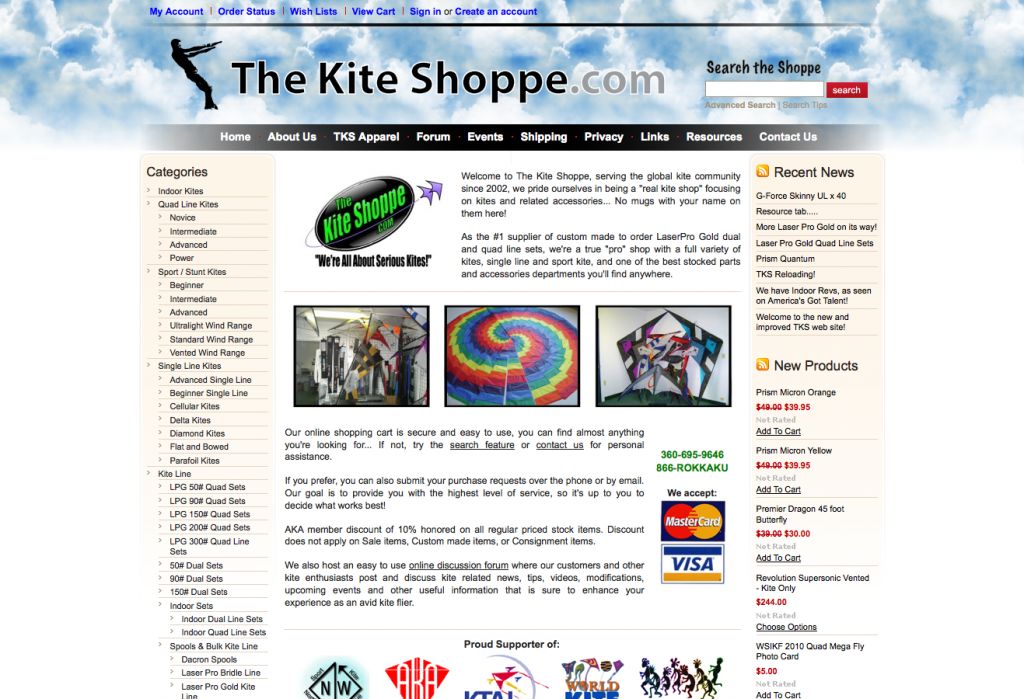 Client: The Kite Shoppe