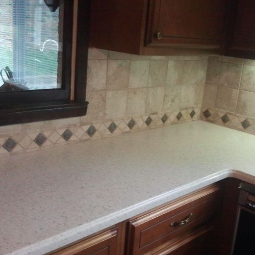 Diversified can install any counter tops or cabine