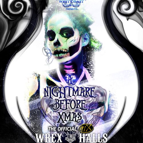 A Nightmare Before Xmas Event Flyer - Official WRE