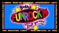 Bootys's Funrock'n Business Card (Front Side)