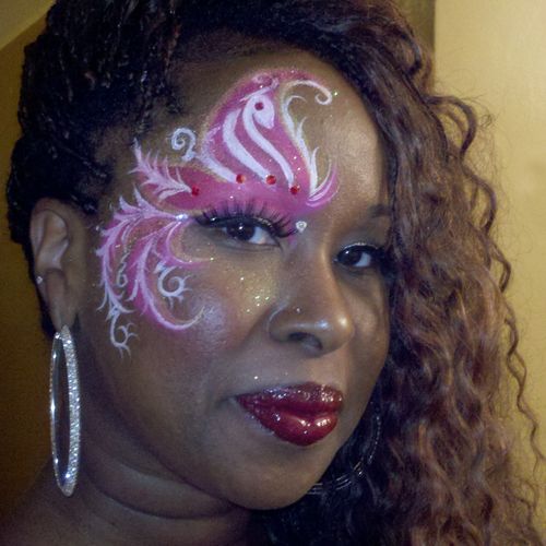 Stylish face paint designs for adults