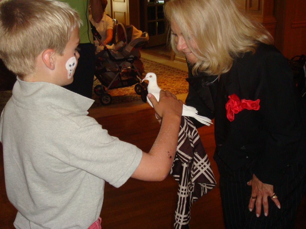 Birthday Party with Doves Ages 3 to 12 years old