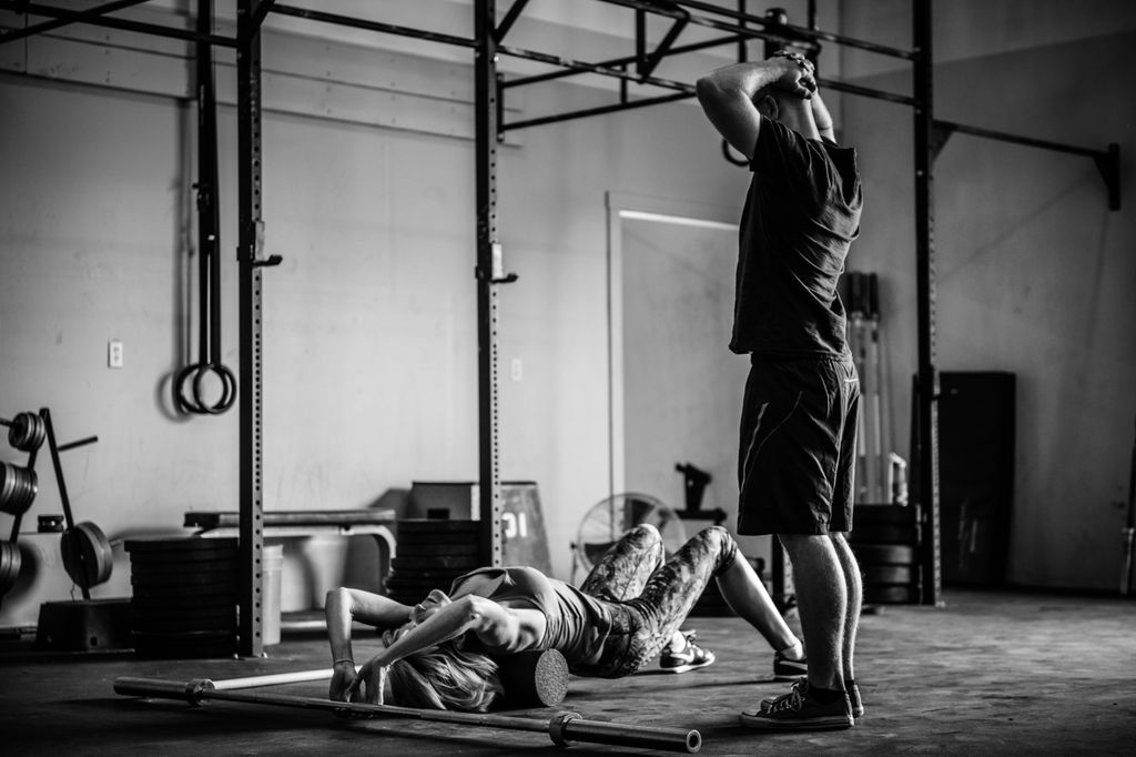 Ryan, helping a client move better.