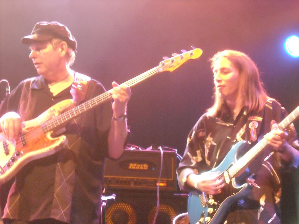 Dream come true. Jamming with Tommy Shannon (Doubl