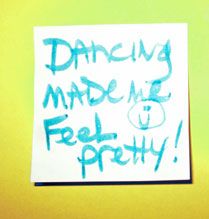 Just one benefit of learning to dance!