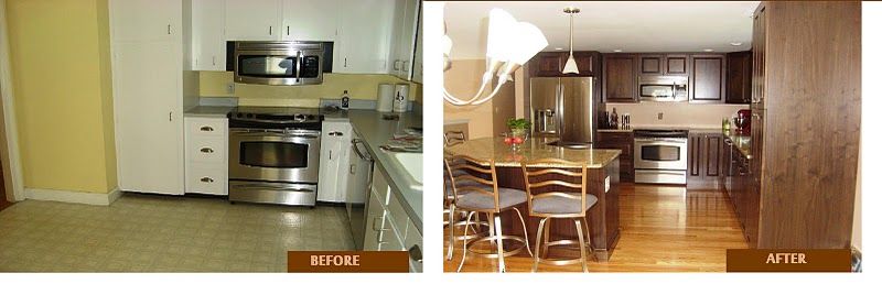 Before/After  Kitchen Expansion
for more photos of